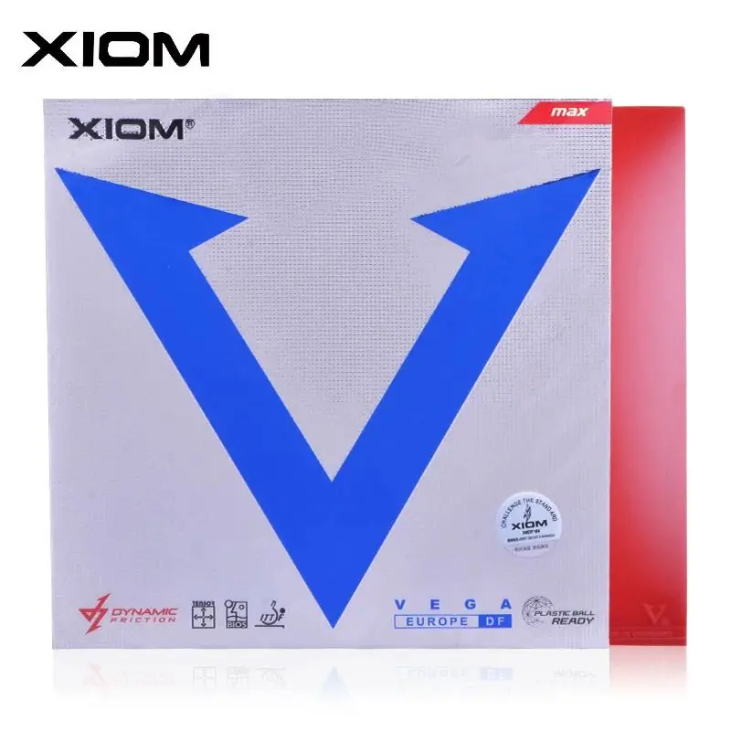 

XIOM Original VEGA Europe DF Table Tennis Rubber Ping Pong Sponge Tenis De Mesa