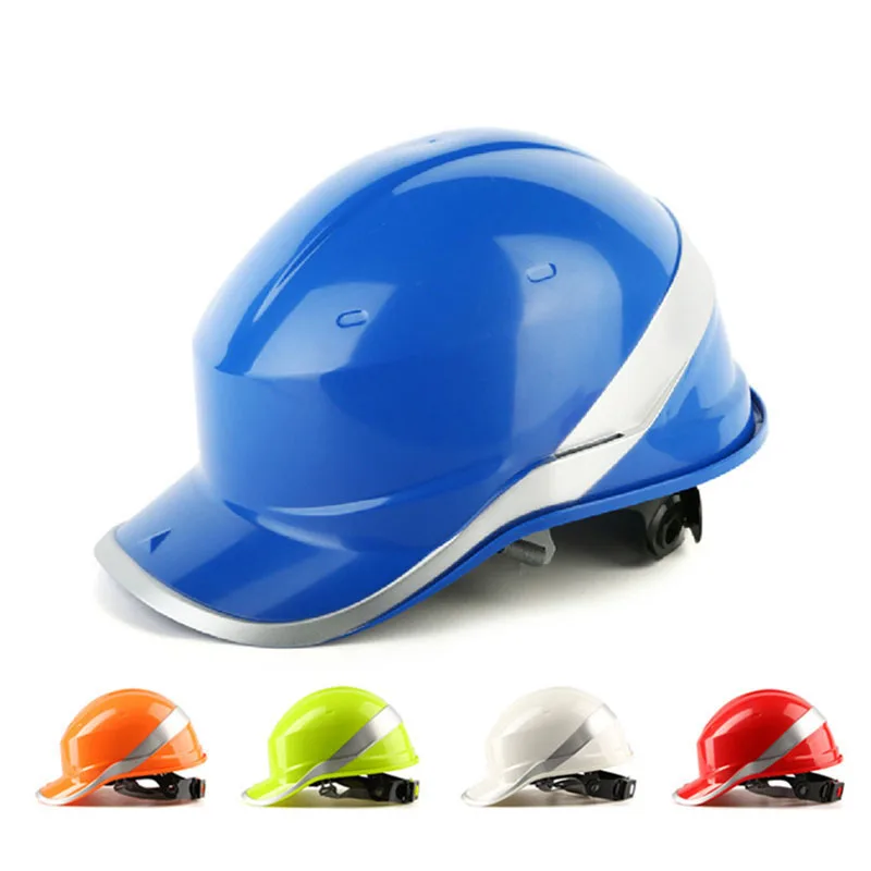 

Safety Helmet ABS Work Cap Insulation Material With Reflective Stripe Hard Hat Construction Site Insulating Protective Helmets