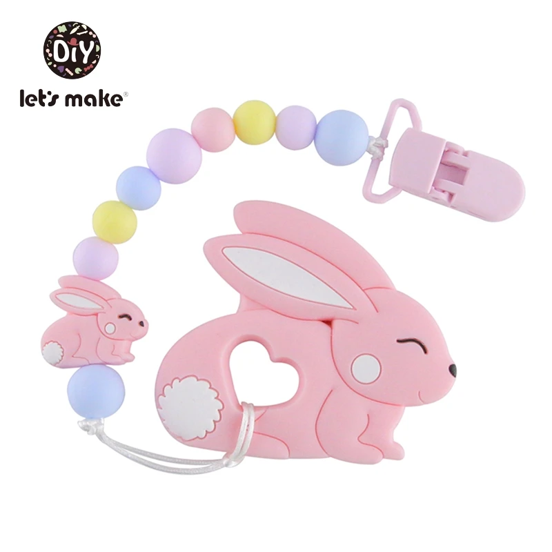 Silicone rabbit beads