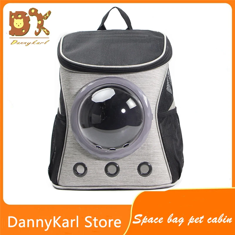 DannyKarl, новинка 2019, Высококачественная клетка для собак, космическая сумка для домашних животных, сумка для кошек, Холщовый Рюкзак для кошек