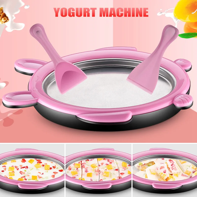 

Mini Instant Ice Cream Maker Yogurt Sorbet Making Household Tool Kit with Scoop LBShipping