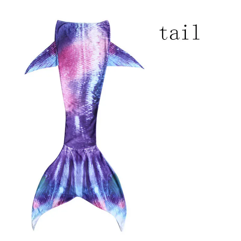 Бикини для женщин, хвост русалки купальные костюмы для пляжа, для отдыха, вечерние - Цвет: tail 2
