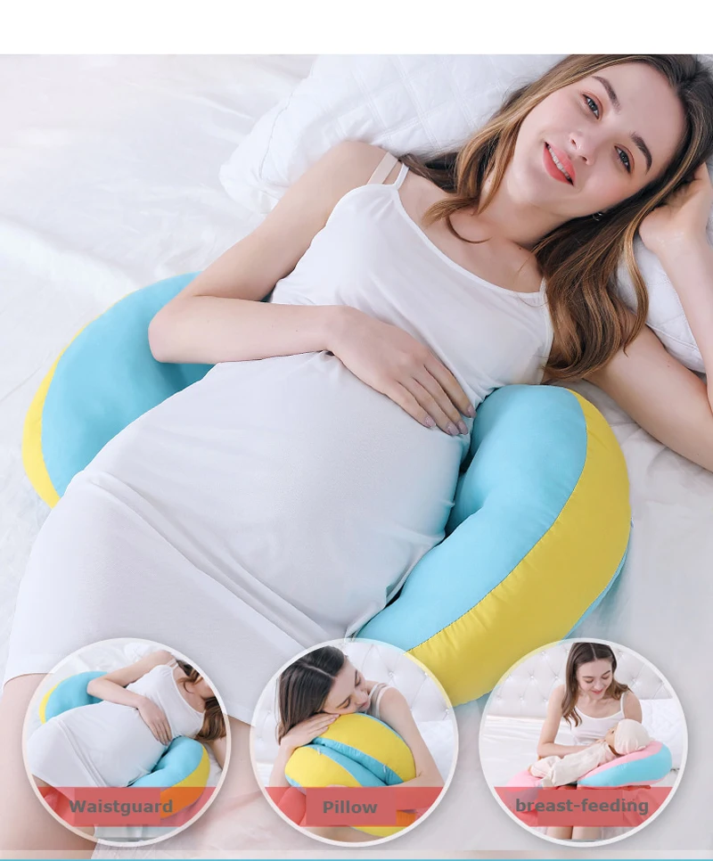 Подушка для беременных, подушка для поддержки живота, Подушка для беременных, u-образная Подушка для сна, Подушка для беременных, защита талии