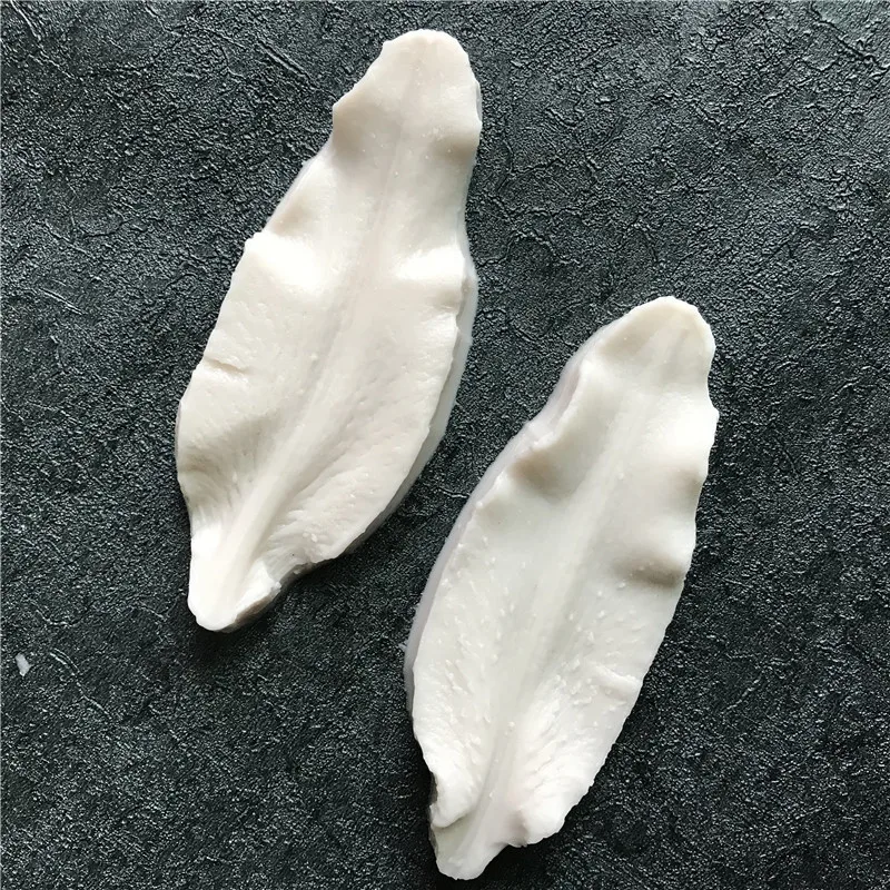 New Large 3d Simulates Flower Lily Petal Vein Pattern Mould Stampi in