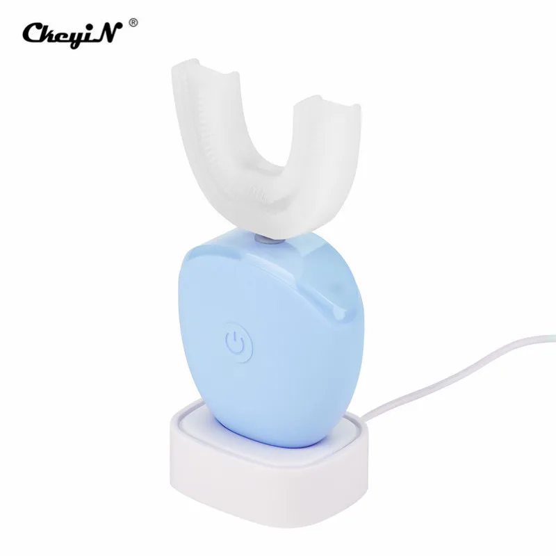 

Automatic Whitening Toothbrush U Shape 360 Degree Ultrasonic Electric Tooth Brush Dental Care Teeth Cleaner Wireless Charging 35