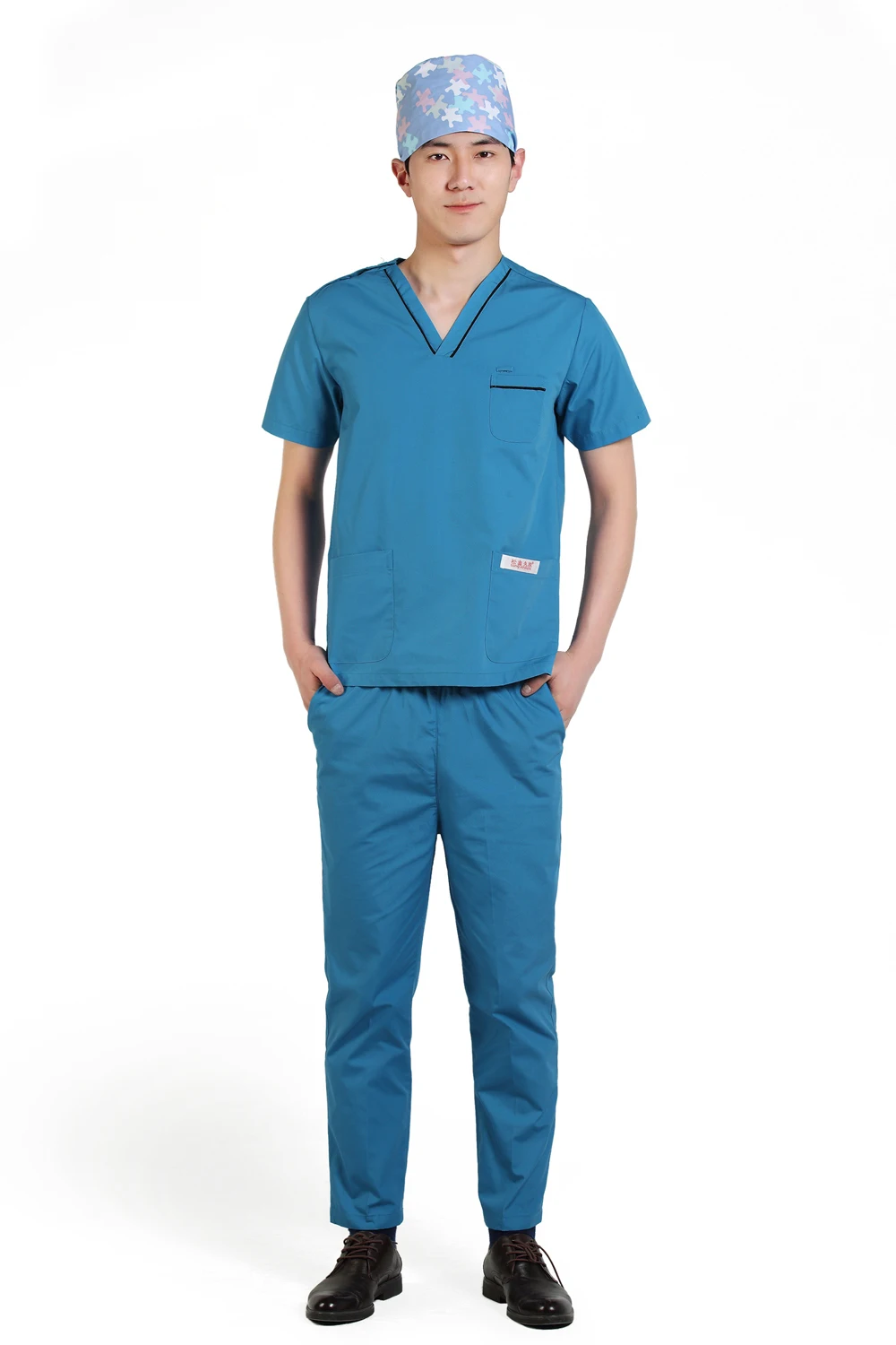 2015 OEM uniformes hospital scrub sets hospital workwear medical scrub