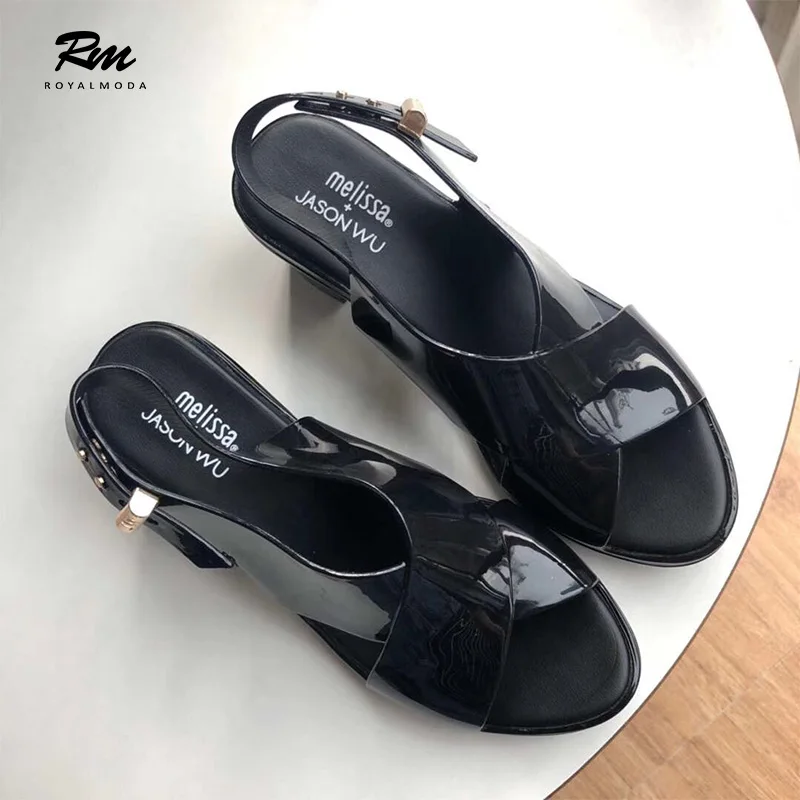 

2019 amazing quality melissa jelly shoes high heel sandals wedding women sandals shoes ladies sandals