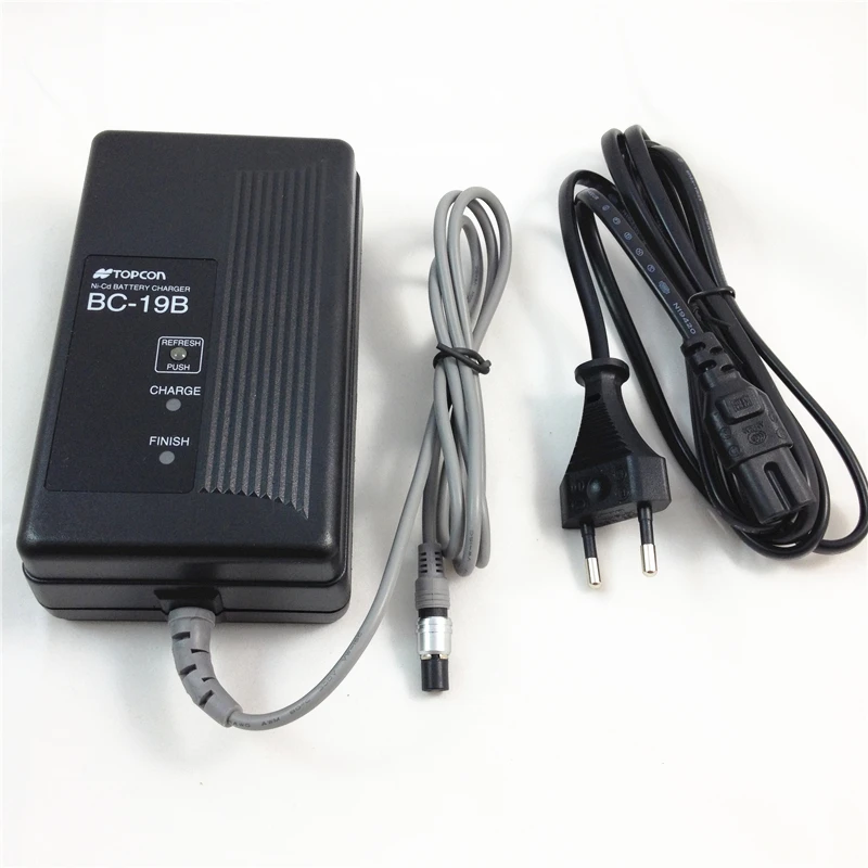 NEW TOPCON BC-19B Charger for topcon BT-32Q Btteries 2PIN Charger