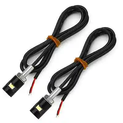 Черный светодиодный болт для номерного знака Harley Dyna Sportster Softail Touring XL|light for|light ledlight