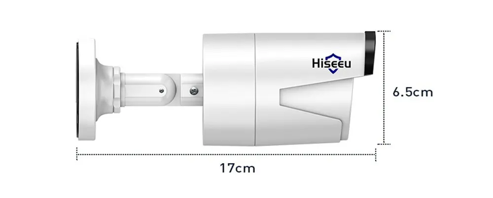 Hiseeu 4HB612 8CH Беспроводная система видеонаблюдения HDD 2MP NVR IP IR-CUT уличная камера видеонаблюдения IP система безопасности комплекты видеонаблюдения