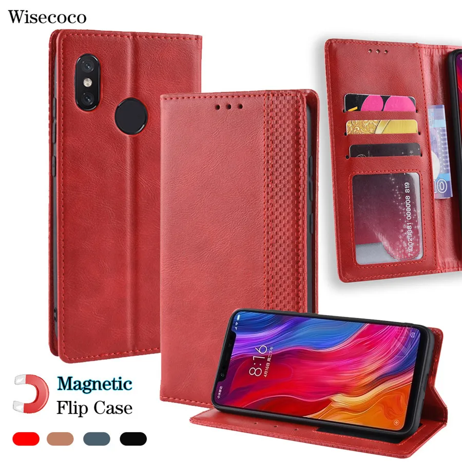 

Luxury Leather Magnet Flip Case for Xiaomi Note 8 Pro Global Mi 9t 9 8 Se Play Pocophone F1 Redmi 7a K20 Go Note 7 6 Pro Wallet