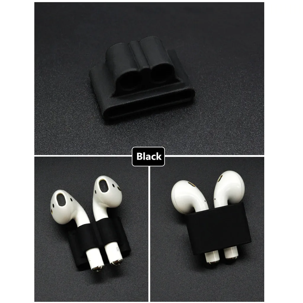 Silica Shockproof Case Belt Holder Portable Anti-lost Strap for Apple AirPod for Hanging your Back Buckle, Belt, Watch Band