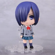 Anime Tokyo Ghoul Figure 10cm Q Version Kirishima Touka Cosplay PVC Action Figures Collectible Model Toys Dolls With Box