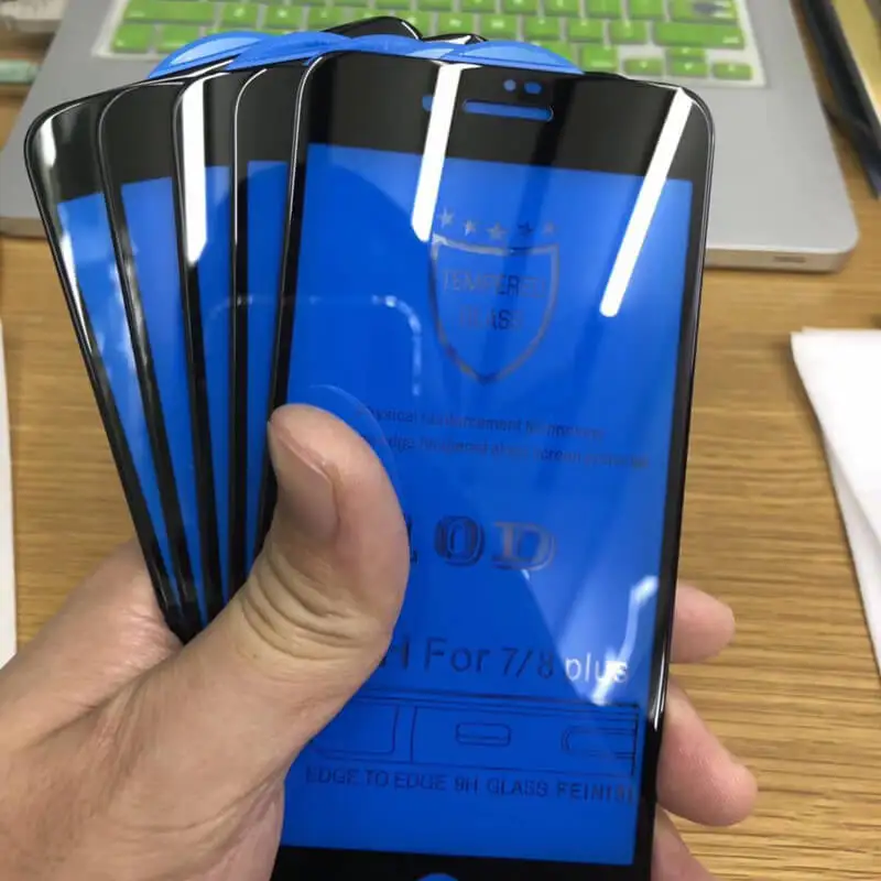 10D protective glass for iPhone 6 6S 7 8 plus X glass on iphone 7 6 8 X R XS MAX screen protector iPhone 7 6 screen protection XR (7)