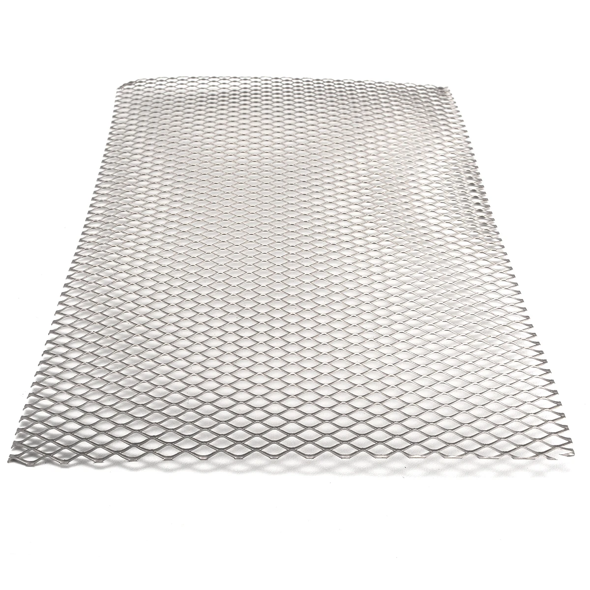 1pc Practical Metal Titanium Mesh Sheet Heat Corrosion Resistance Perforated Expanded Plate 200mm*300mm*0.5mm Mayitr