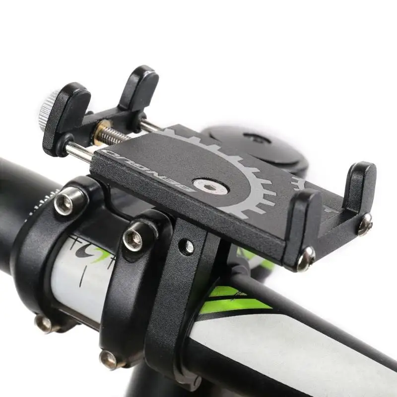  Aluminium Legierung Universal Aluminium Legierung Fahrrad Handy Halter Fahrrad Lenker Clip Stehen G