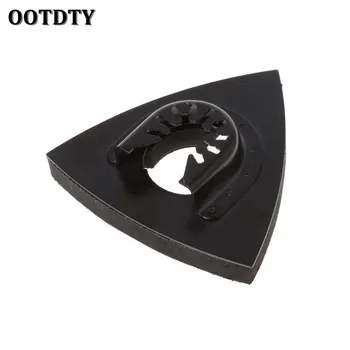 

OOTDTY Triangular Oscillating Tool Sanding Pad Quick Release Fits For Dremel Multi Tool
