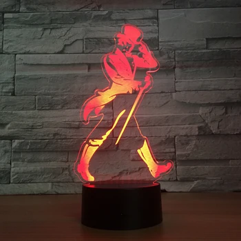 

Newest Bluetooth Speaker with Jackson Cool Shape 3D Stereo Vision Night-lights Bedroom Bedside Desktop Nightlight Music Player
