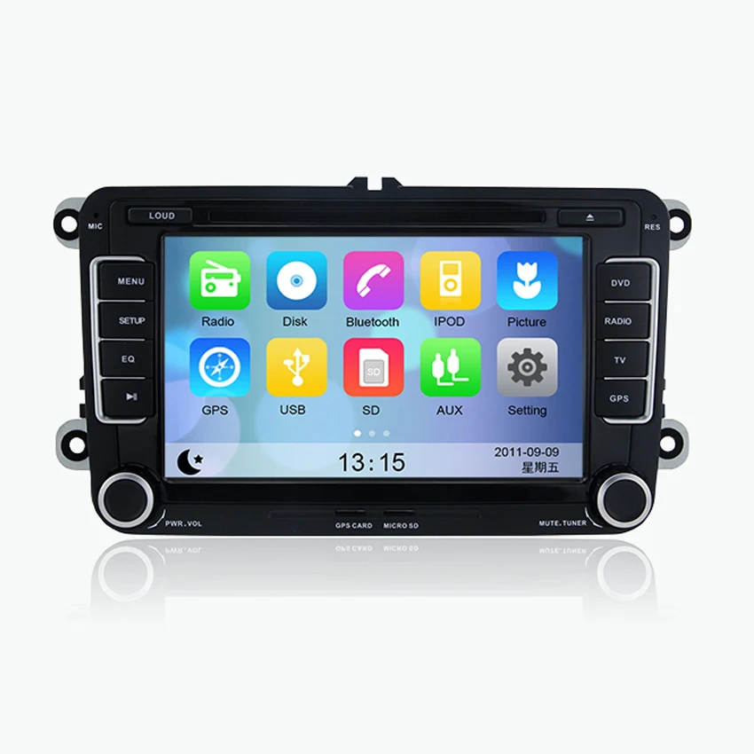 Flash Deal Liislee For VW Series Car DVD player Multimedia Audio Video Radio GPS Multi-Touch Screen Android Bluetooth Stereo Navigation 1