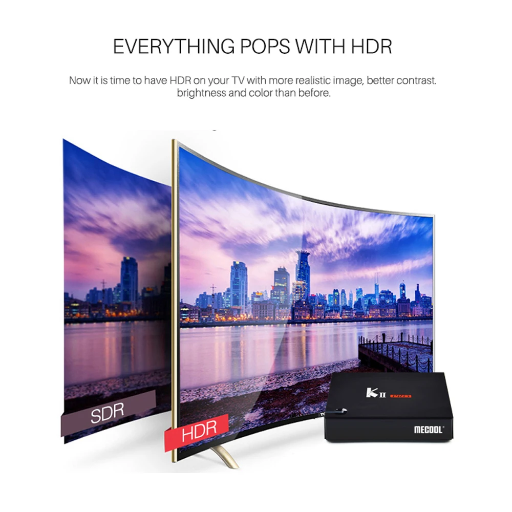 2 Гб 16 Гб ПЗУ Android 7,1 ТВ приставка KII Pro декодер DVB-S2 DVB-T2 S905d Четырехъядерный 4K HD медиаплеер DVB T2 S2 двойной Wifi телеприставка