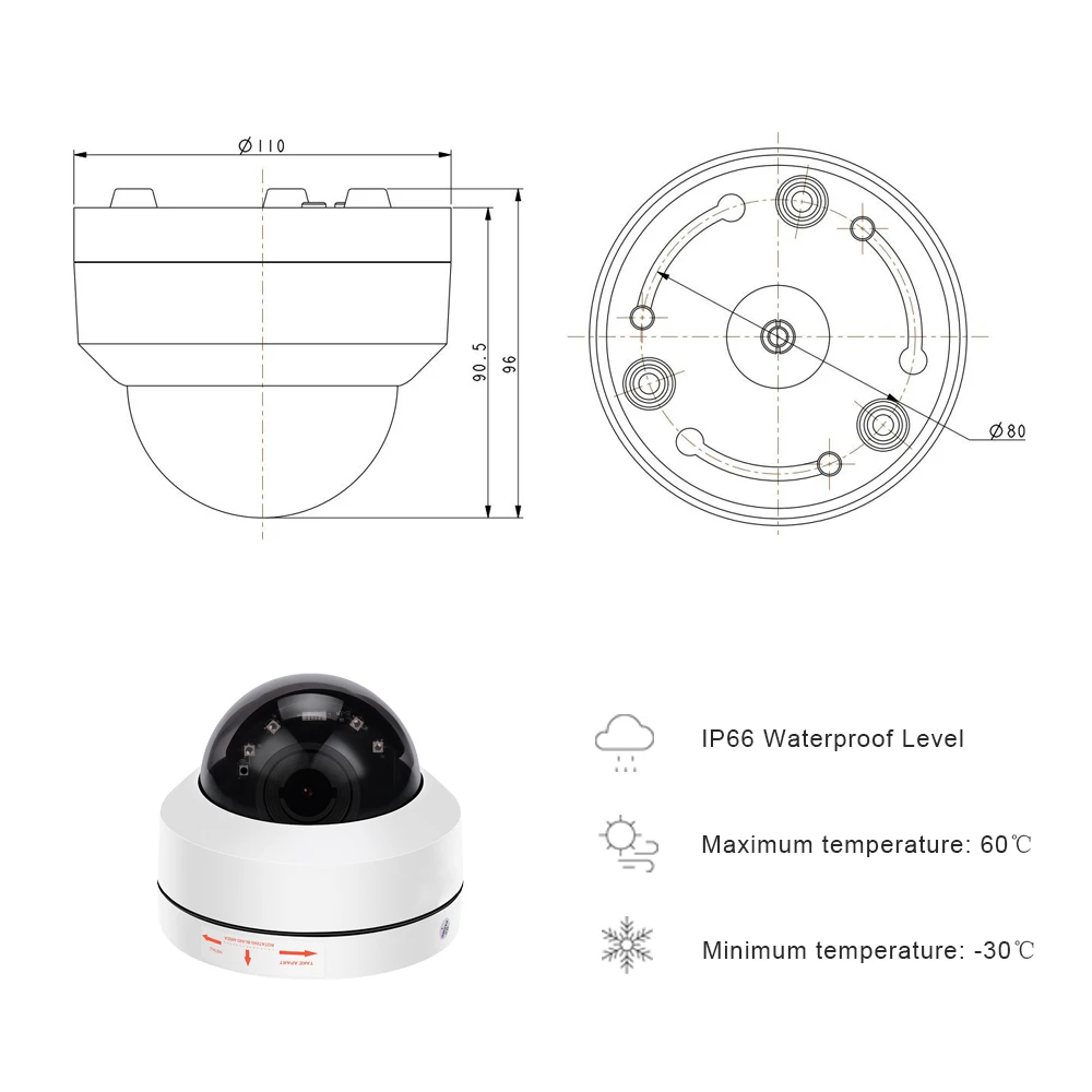 1080 P PTZ скорость купольная ip-камера 5MP Full HD Onvif 4X зум P2P 40 м ночного видения Водонепроницаемая P2P 2MP наружная купольная poe PTZ