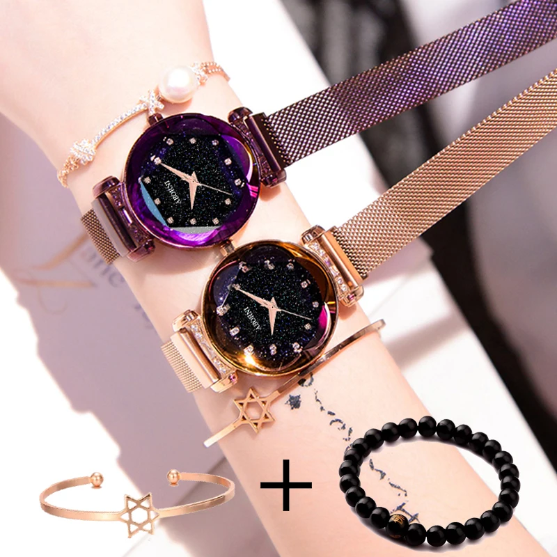 

2019 Gold Women Watches Luxury Brand Fashion Crystal Quartz Ladies watch Dress waterproof Casual Female Clock relogio feminino