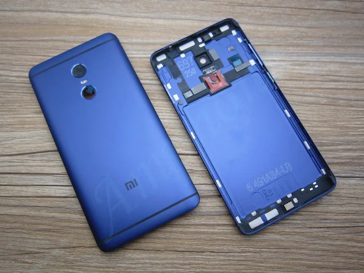 Запасные части для Xiaomi Redmi Note 4 задняя крышка аккумулятора корпус двери боковые кнопки Замена объектива