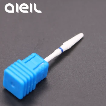 

Nail Drill Bits Ceramic Carbide Cuticle Nail Drill Bits Machine Milling Cutters For Manicure Pedicure Electric Manicure Drill