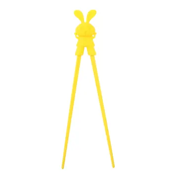 

1 Pair Kids Training Helper Learning Trainers Rabbit Fun Cute Chopsticks