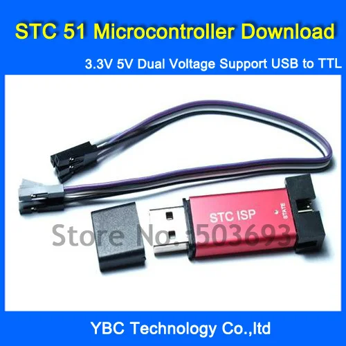 Бесплатная доставка 2 компл./лот 3.3 В 5 В двойной Напряжение Поддержка USB к TTL автоматически STC 51 микроконтроллера скачать
