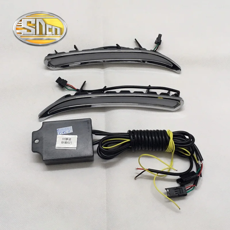 SNCN LED Daytime Running Light For Opel Insignia GS 2010 2014 2015 Car Accessories Waterproof ABS