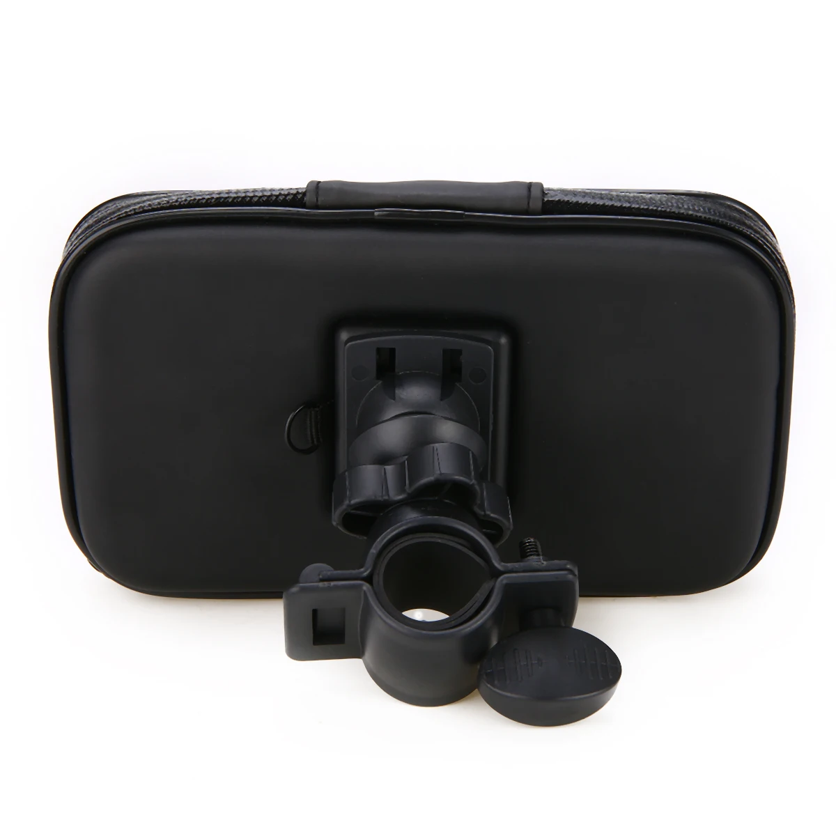 1pc Motorcycle Handlebar Phone Bag Holder Bicycle Waterproof Phone GPS Mount Case Adjustable 360 Degree