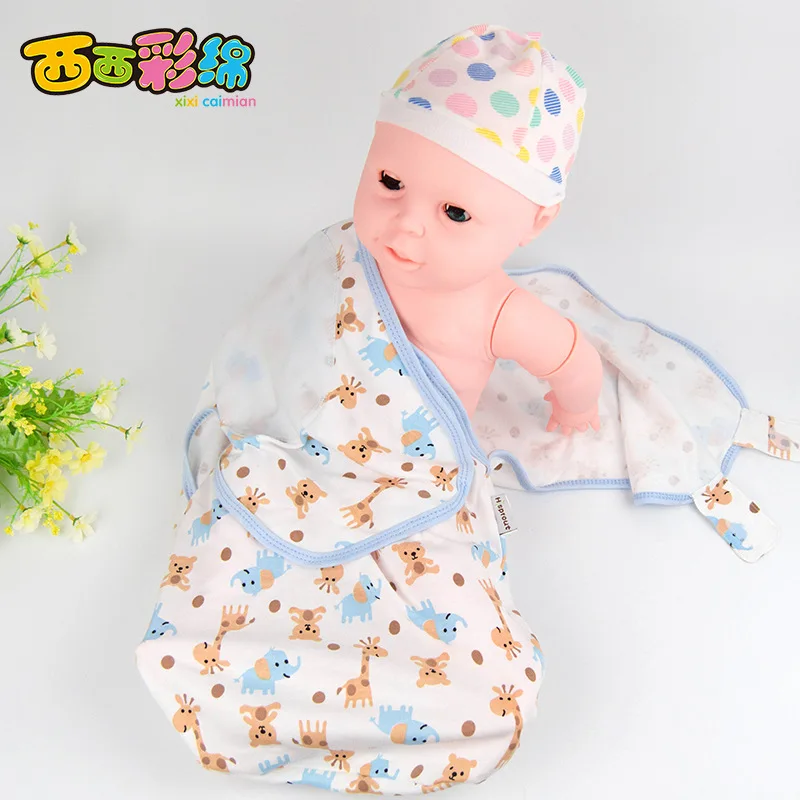 

New 65*30cm Cute Cartoon Children Sleeping Bag Fall Winer Children Sleep Sack Warm Kids Blanket Large Warm Sleepsacks