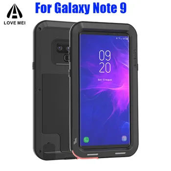 

Original LOVE MEI Shock Drop Proof Heavy Duty Aluminum Metal case For SAMSUNG GALAXY Note 9 SN91