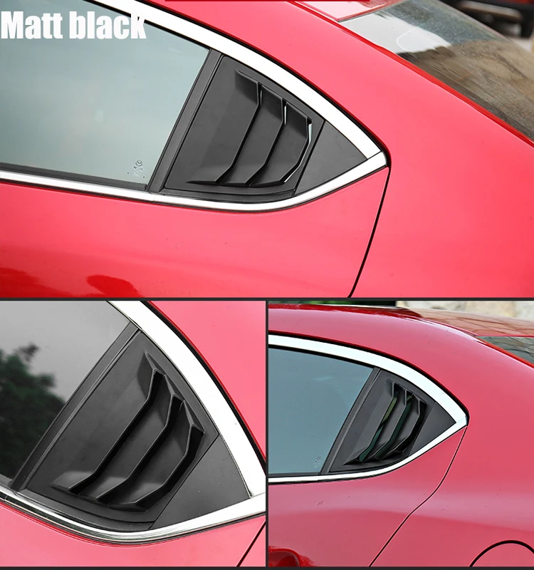 Для Mazda 3 Axela углеродное волокно ABS заднее стекло Hanlde треугольная крышка чаши аксессуары для стайлинга автомобилей 2 шт. C719