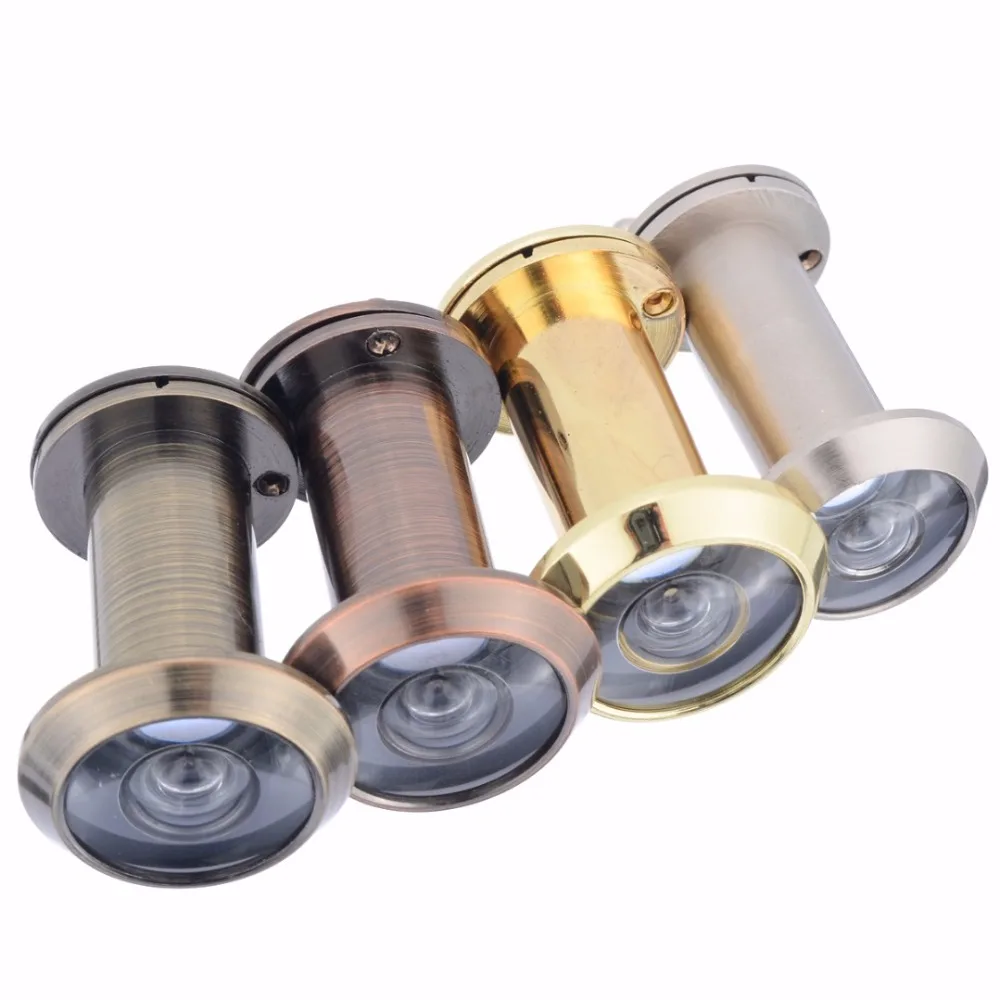 

5 Colors Wide Viewing Angle Security Door Viewers Hole Door Hidden Peephole Diameter 16mm Adjustable For Home