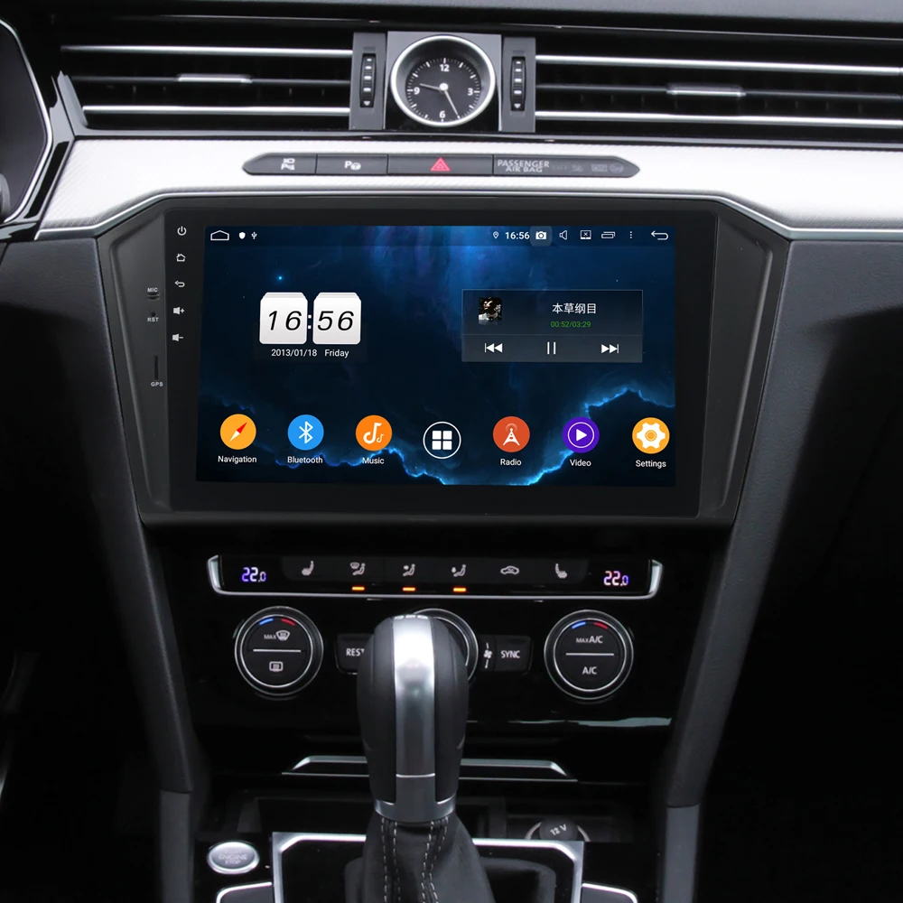 Owtosin автомобиль радио мультимедиа видео плеер навигации gps Android 9,0 для Volkswagen VW Passat автомобиля