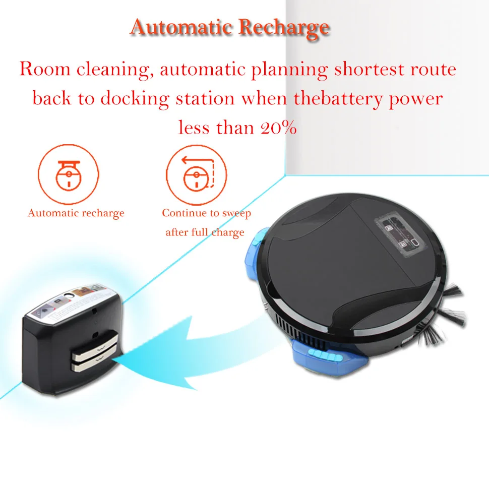 Self Charge Vacuum