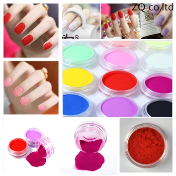 

3Box/Lot Fashion 12 Color Carving Pattern Crystal Powder Nail Art Tools Nail Kit Colourful Charms glitter holographic powder