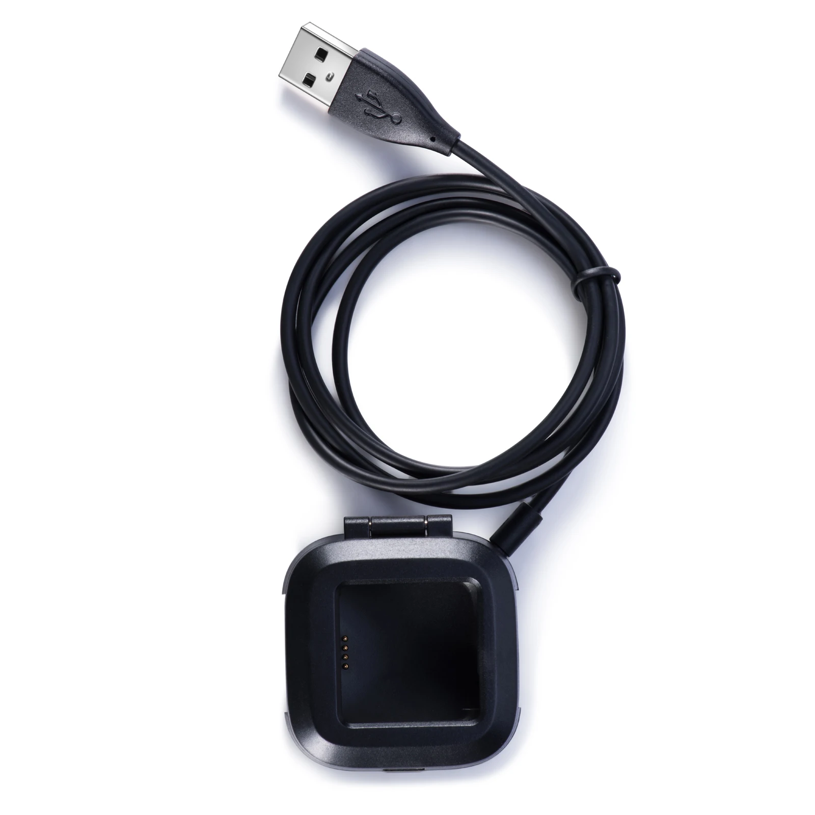 Зарядное устройство для смарт часов сменный USB кабель Fitbit Versa Lite/ зарядный
