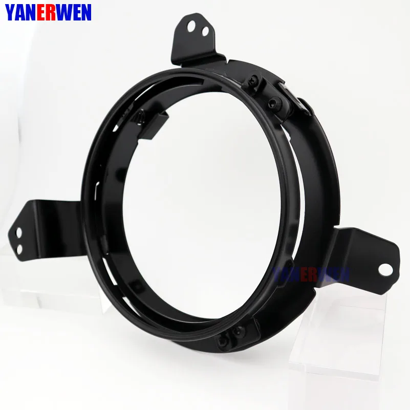  Headlight Mounting Brackets For 2018 2019 Jeep Wrangler JL 7 Inch LED Headlight Mounting Brackets S - 33047926856