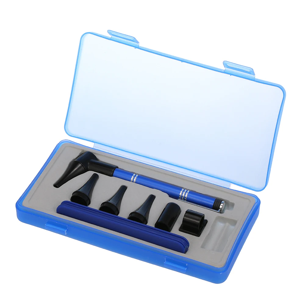 

Otoscope Set Medical Equipments Ear Health Care with Penlight Diagnostic Flashlight for Throat Ear Nose Care 3 Filters