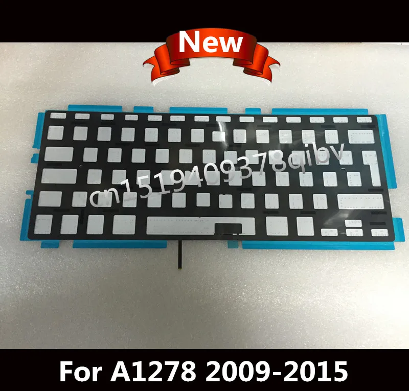 

New For Macbook Pro 13.3" A1278 UK EU Keyboard Backlight Backlit 2009-2014 Year