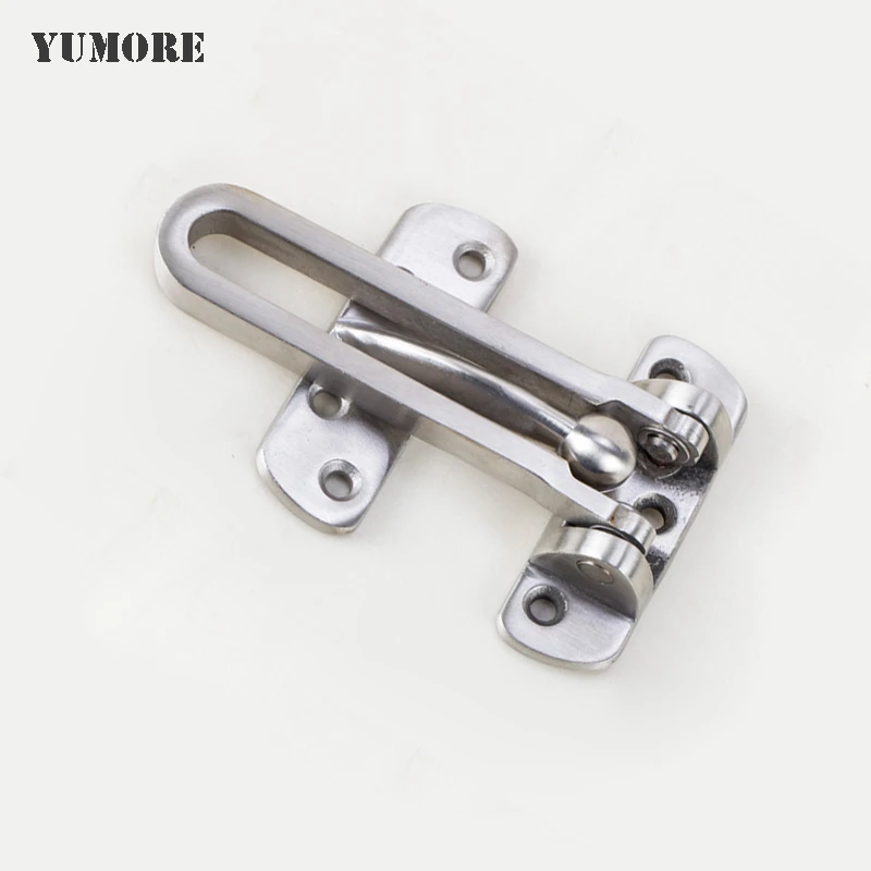 Dhl Free Shipping 304 Stainless Steel Security Door Guard Latch