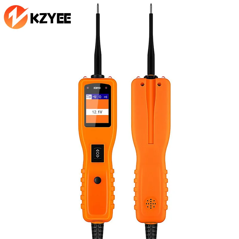 KZYEE Мощность сканирования KM10 цепи диагностический тестер холостого хода Reader