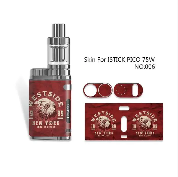 Istick Pico 75 Вт наклейки для Eleaf istick pico Box Mod Vape вейпер испаритель elektronik sigara наклейки