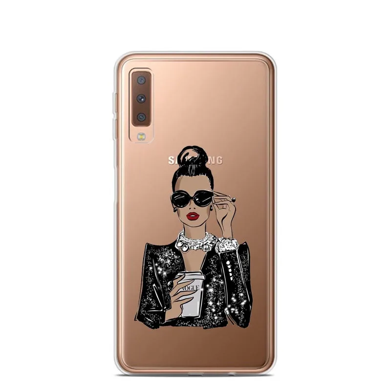 Для samsung Galaxy A50 силиконовый чехол ТПУ защитный чехол для телефона для samsung A30 A305F A305 30 SM-A305F A10 A50 чехол мягкий - Цвет: TPU