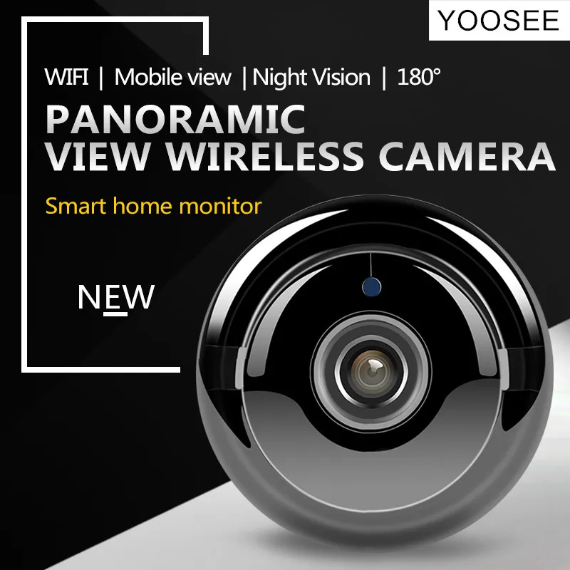 

ZILNK Fisheye IP Camera 960P HD 180 Degree WiFi Camera Network Wireless Home Security IR MINI Camera Baby Monitor View
