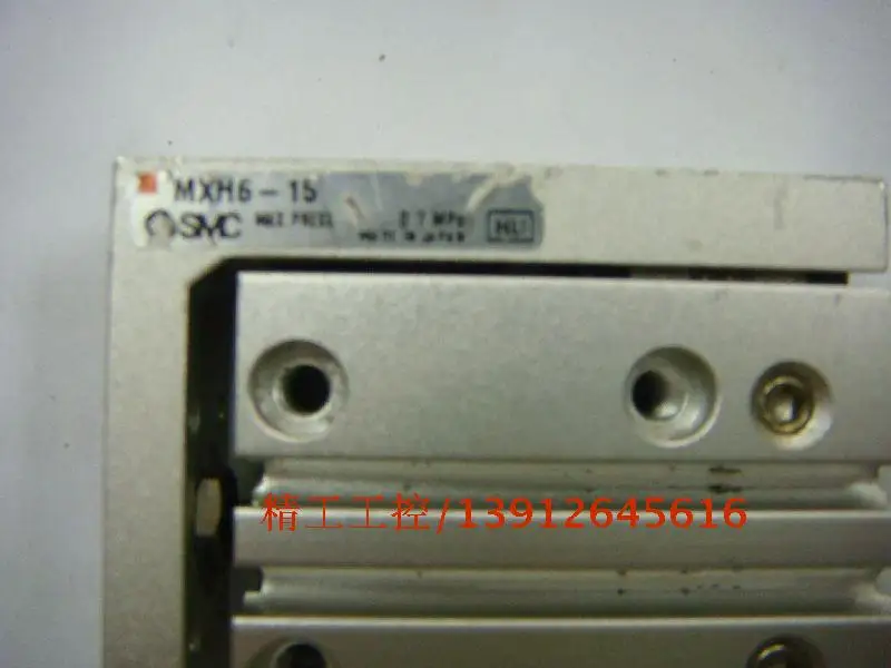 

[SA] Positive! SMC original second-hand slide cylinder MXH6-15 real good spot --2pcs/lot