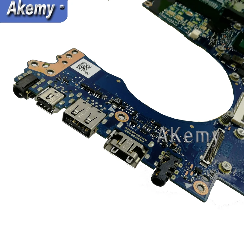 Akemy UX303LAB Laptop Motherboard FOR ASUS UX303LA UX303LNB Laptop Motherboard I7-5500U 4GB RAM 90N